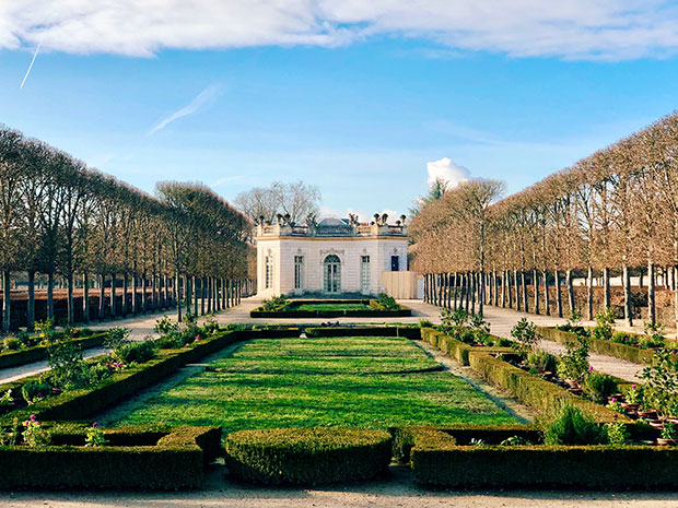 Giardino alla francese, Petit Trianon (Ovest).