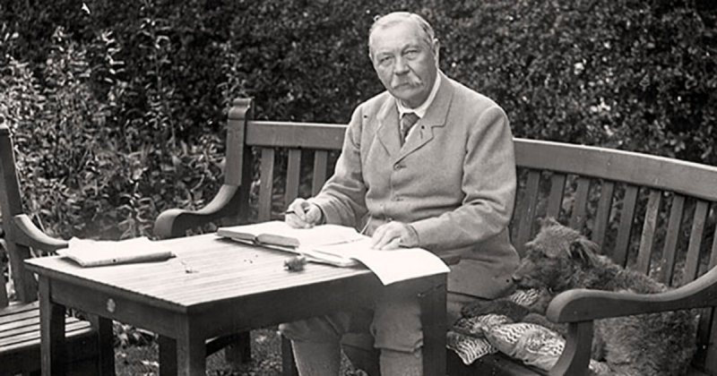 Sir Arthur Conan Doyle, il papà di Sherlock Holmes