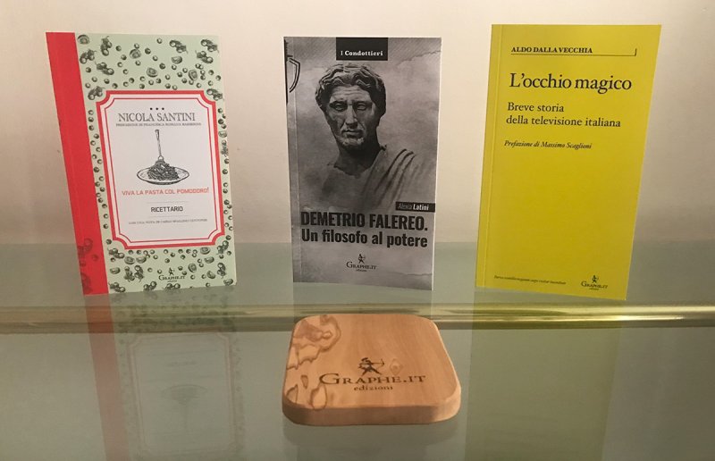 Tre libri per tre passioni: cucina, storia e televisione. Le uscite di Graphe.it edizioni per ottobre 2023